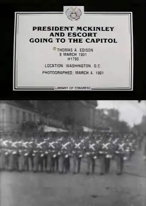 Постер: President McKinley and Escort Going to the Capitol