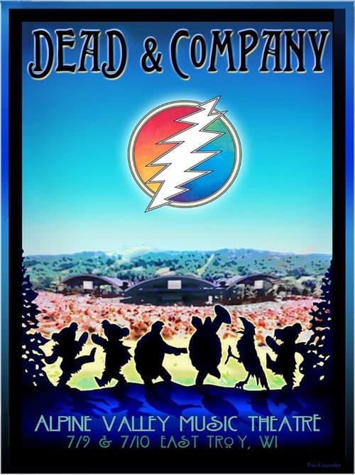 Постер: Dead & Company 2016-07-10 Alpine Valley Music Theatre, Elkhorn, WI