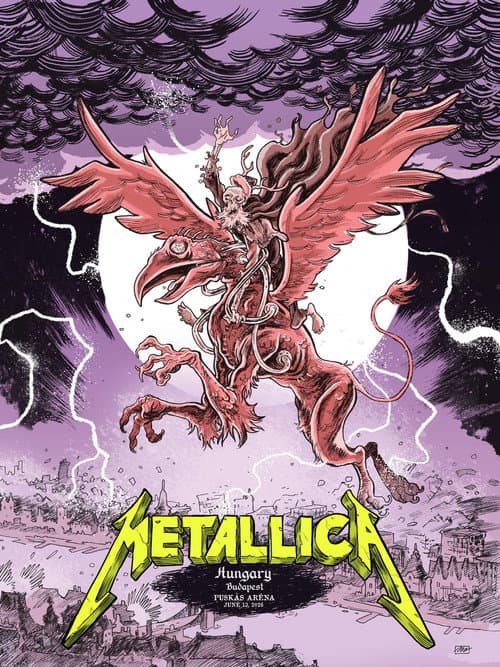 Постер: Metallica: M72 Tour - Budapest, Day 2