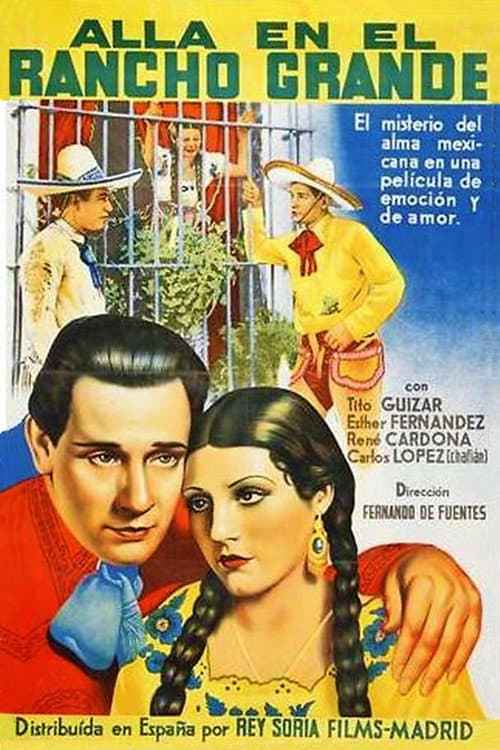Постер: Allá en el Rancho Grande