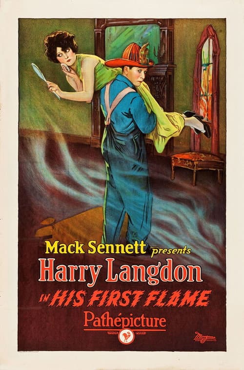 Постер: His First Flame