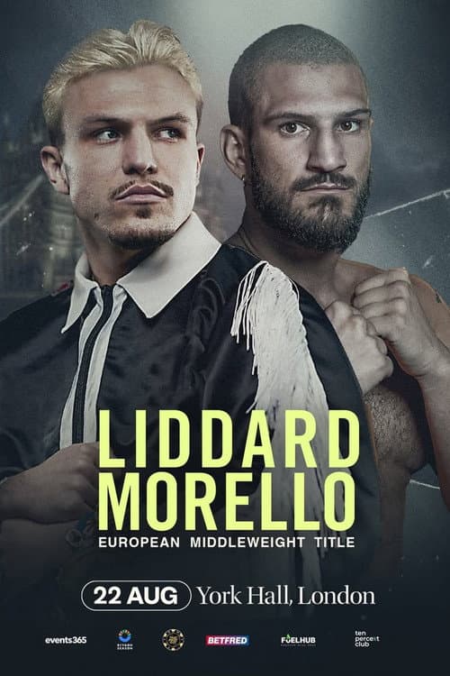 Постер: George Liddard vs. Dario Morello