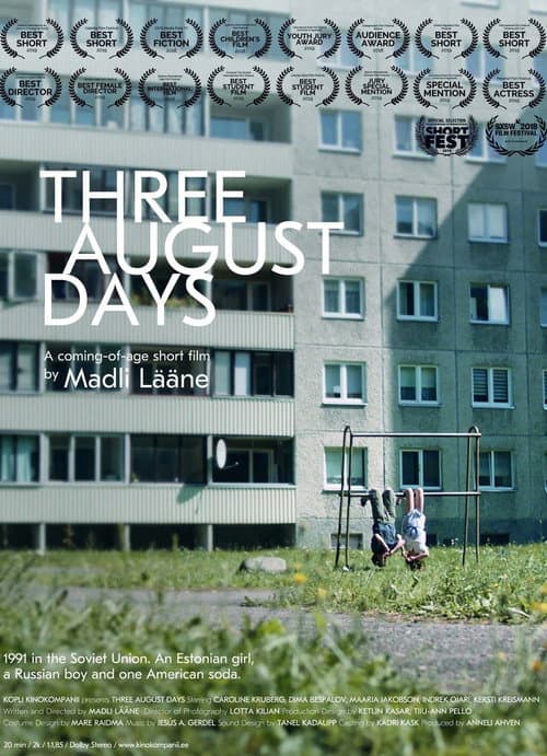 Постер: Kolm päeva augustis