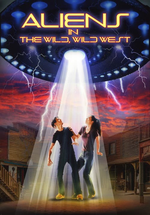 Постер: Aliens in the Wild, Wild West