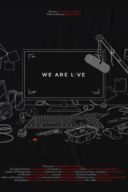 Постер: We Are Live