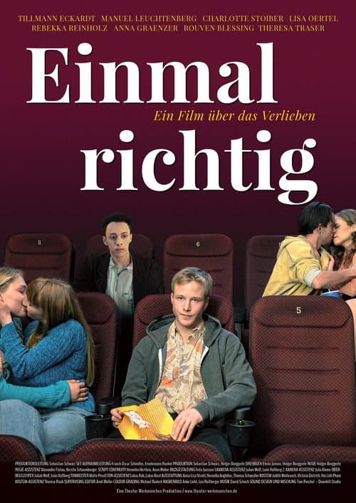 Постер: Einmal richtig