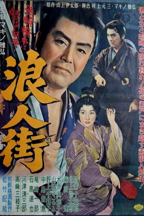 Постер: 浪人街