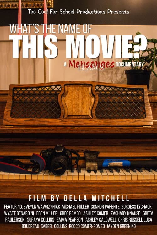 Постер: What's The Name of This Movie? : A Mensonges Blancs Documentary