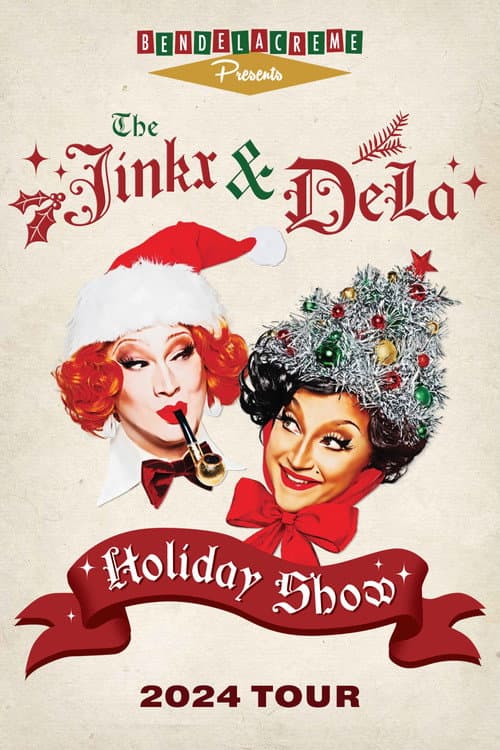 Постер: The Jinkx & DeLa Holiday Show 2024