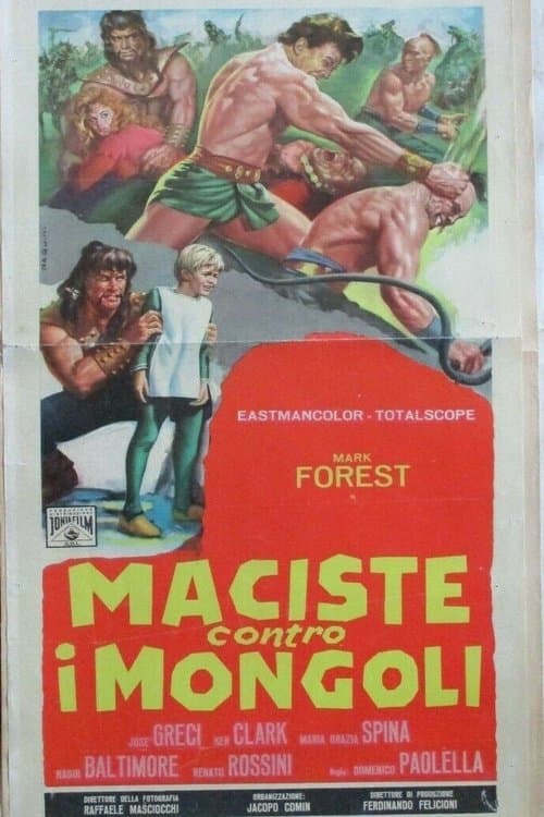 Постер: Maciste contro i Mongoli