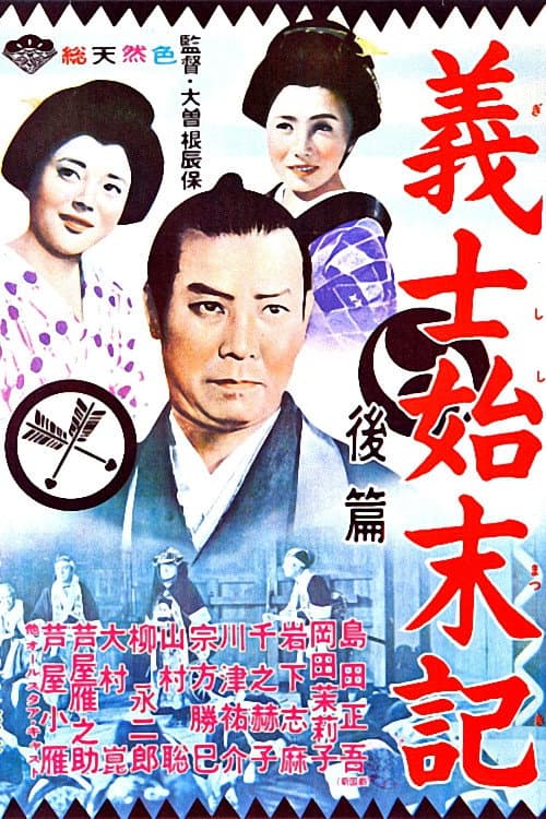Постер: 義士始末記