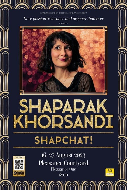 Постер: Shaparak Khorsandi: Shapchat!