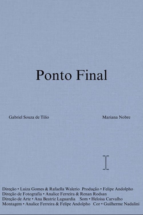Постер: Ponto Final