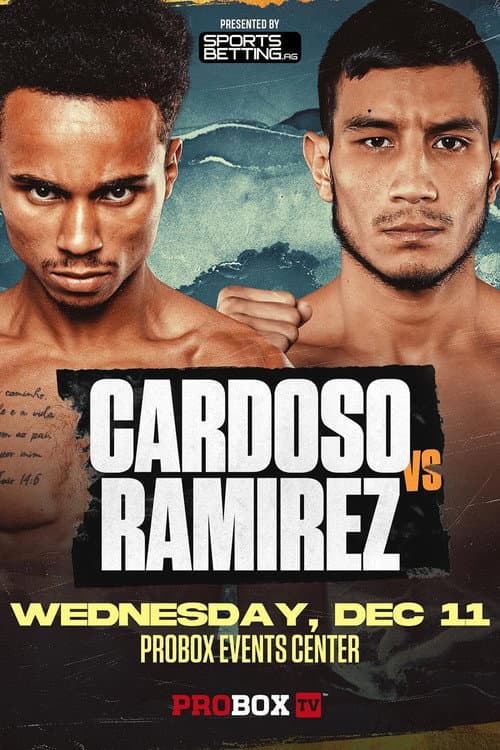 Постер: Jonhatan Cardoso vs. Eduardo Ramirez