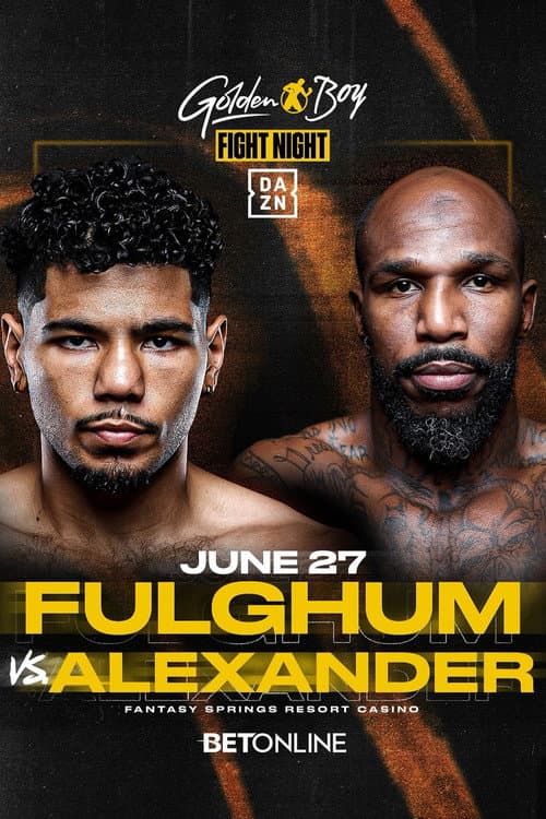 Постер: Darius Fulghum vs. Vaughn Alexander