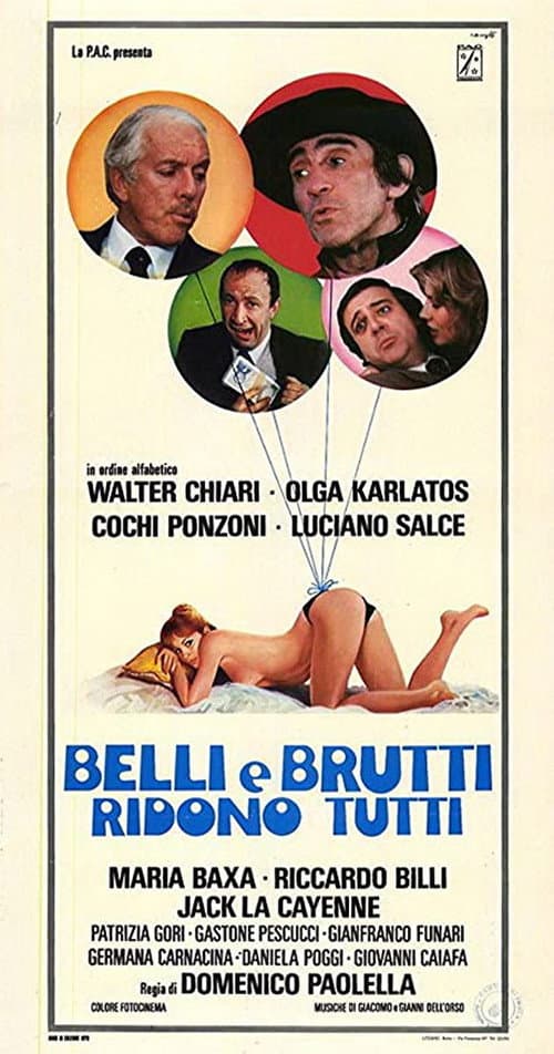 Постер: Belli e brutti ridono tutti