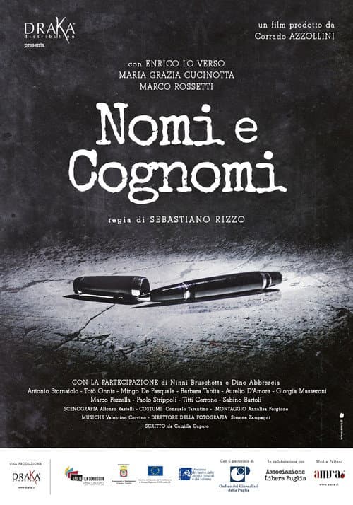 Постер: Nomi e cognomi