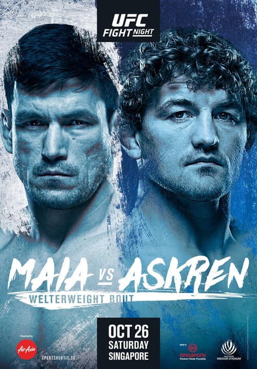 Постер: UFC Fight Night 162: Maia vs. Askren