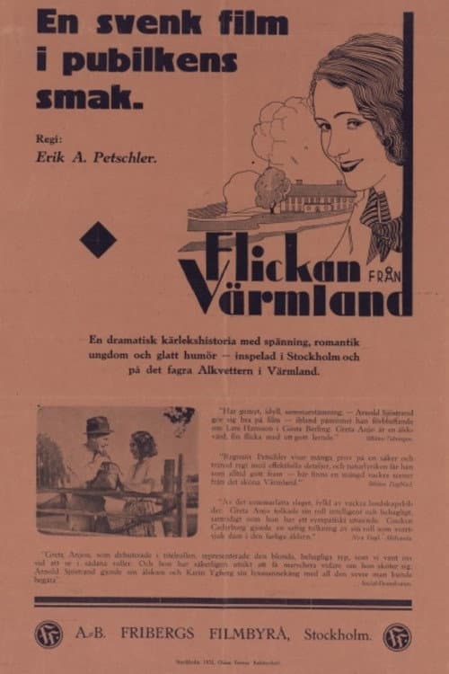 Постер: Flickan från Värmland