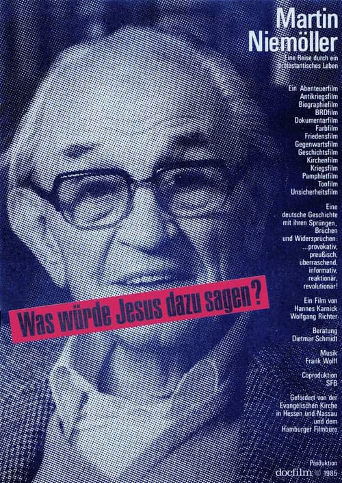 Постер: Martin Niemöller: "Was würde Jesus dazu sagen?"