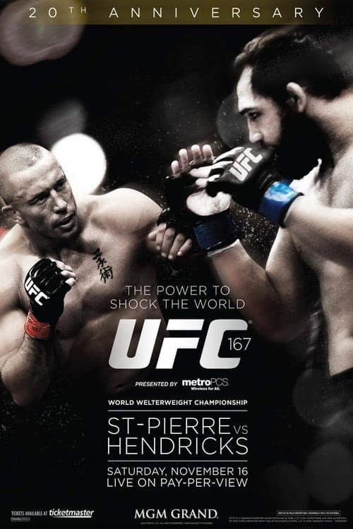 Постер: UFC 167: St-Pierre vs. Hendricks