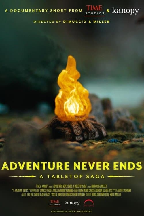 Постер: Adventure Never Ends: A Tabletop Saga