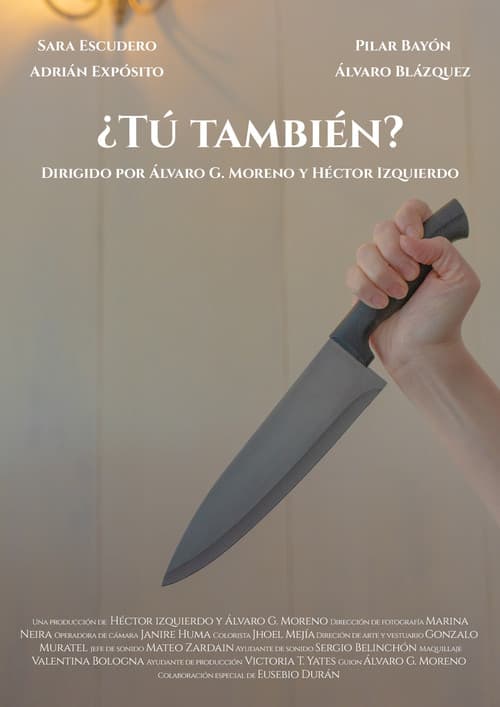 Постер: ¿Tú también?