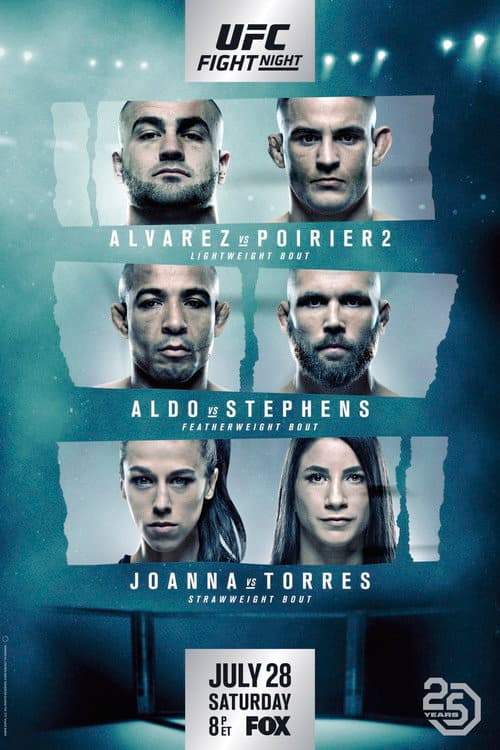 Постер: UFC on Fox 30: Alvarez vs. Poirier 2