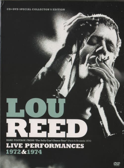Постер: Lou Reed Live Performances 1972 & 1974