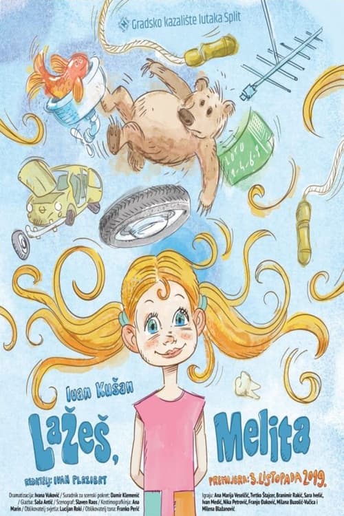 Постер: Lažeš, Melita