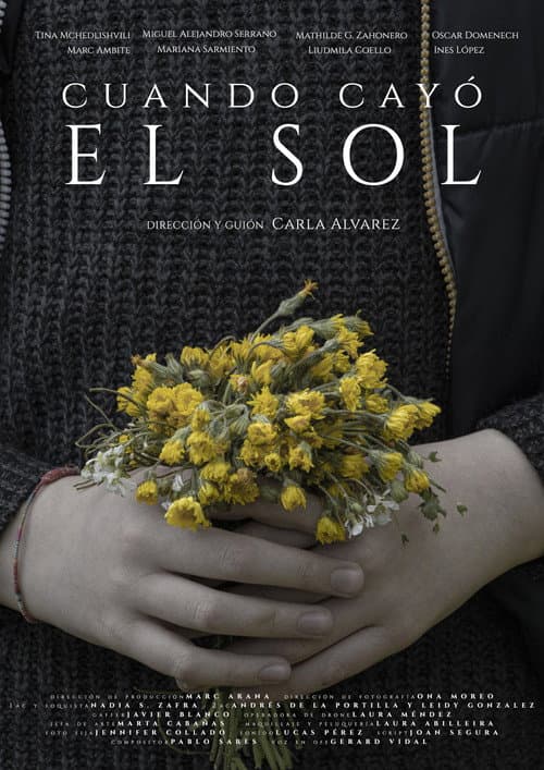 Постер: Cuando cayó el sol