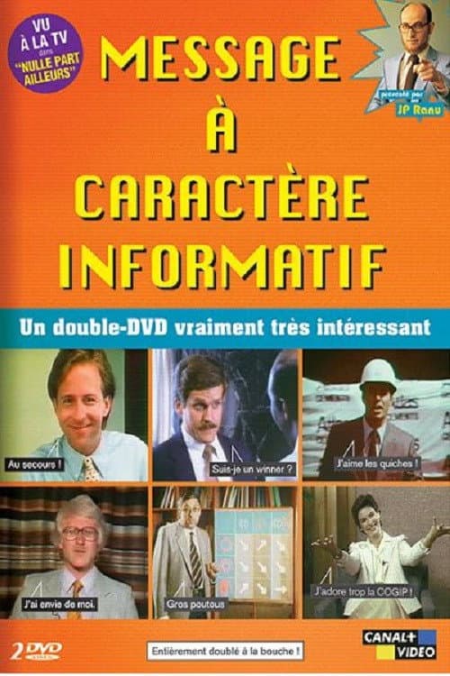 Постер: Message à caractère informatif