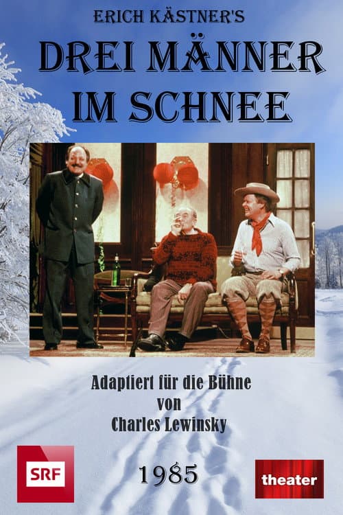 Постер: Drei Männer Im Schnee