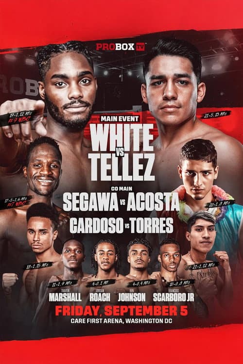Постер: Jordan White vs. Rene Tellez Giron
