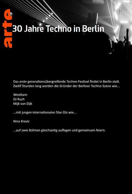 Постер: 30 Jahre Techno in Berlin