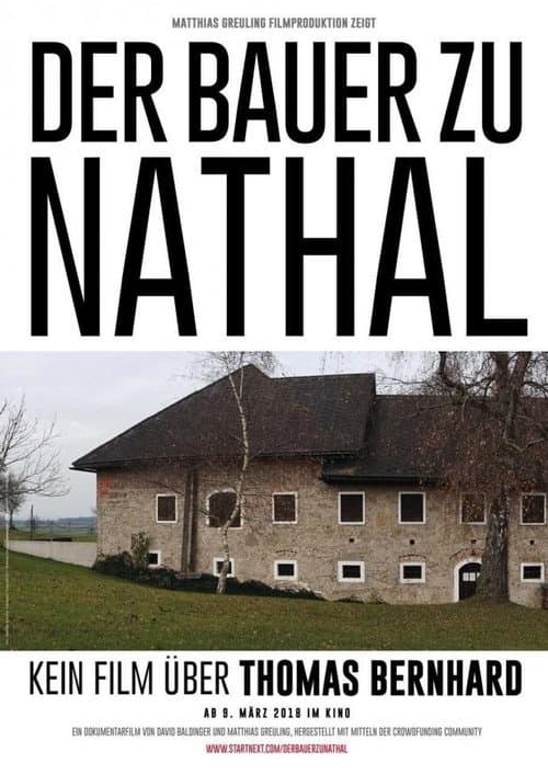 Постер: Der Bauer zu Nathal – Kein Film über Thomas Bernhard