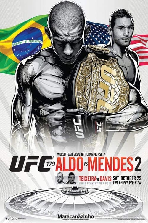 Постер: UFC 179: Aldo vs. Mendes 2