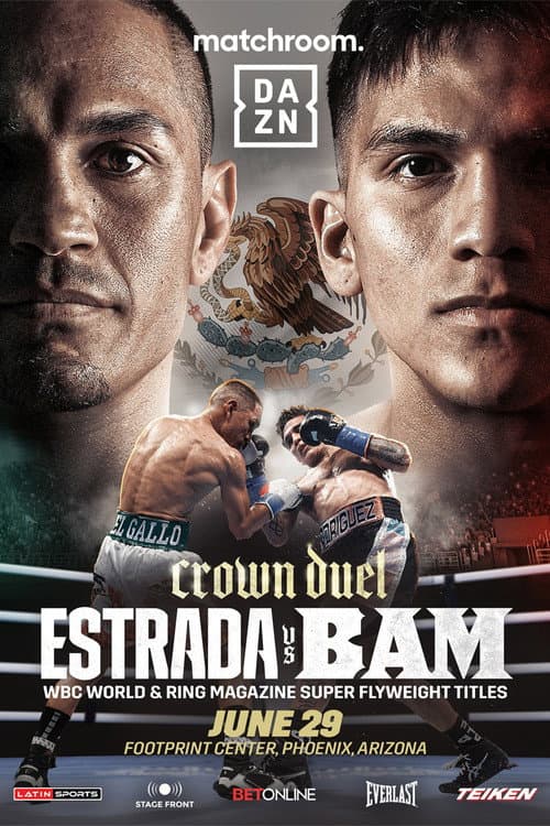 Постер: Juan Francisco Estrada vs. Jesse Rodriguez