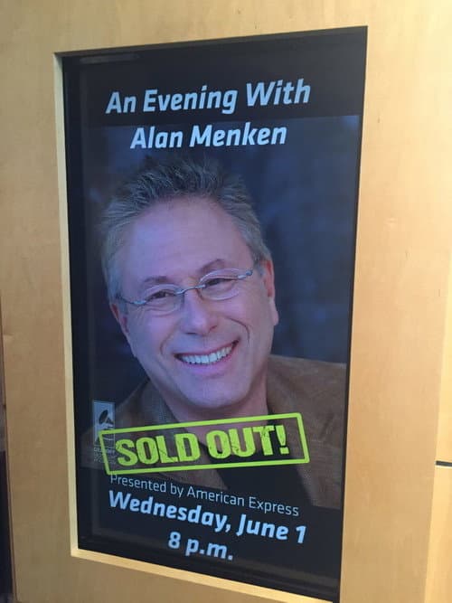 Постер: An Evening with Alan Menken