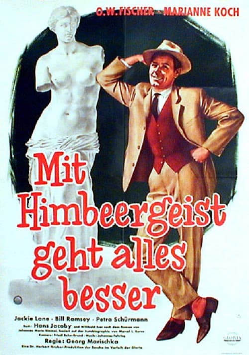 Постер: Mit Himbeergeist geht alles besser