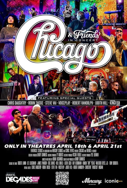 Постер: Chicago & Friends: Live At 55