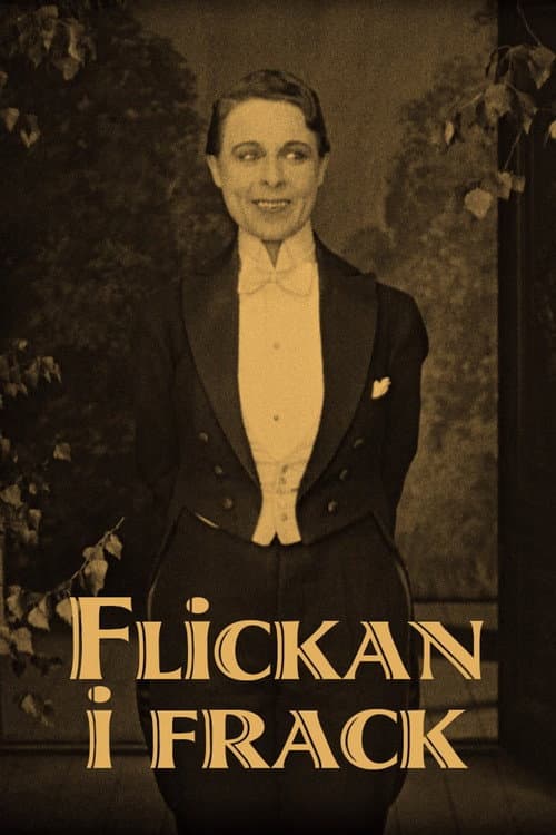 Постер: Flickan i frack