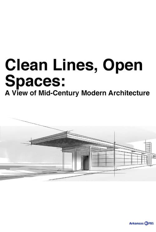 Постер: Clean Lines, Open Spaces: A View of Mid-Century Modern Architecture