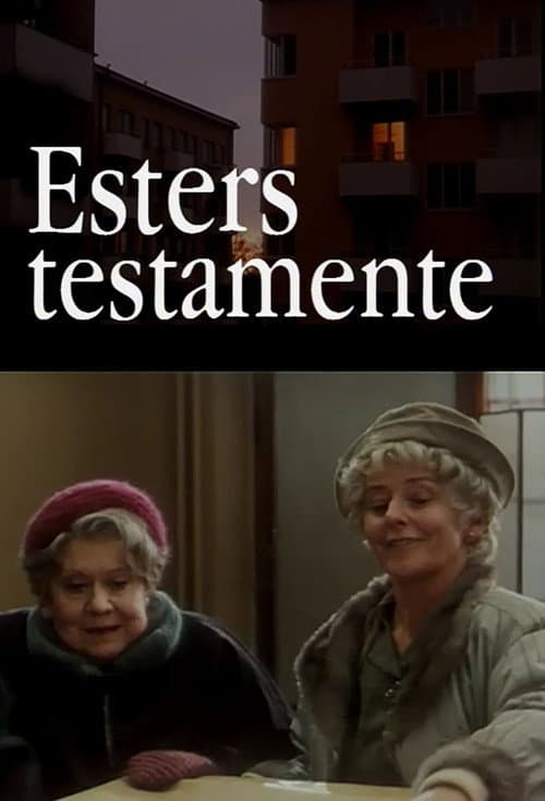 Постер: Esters testamente