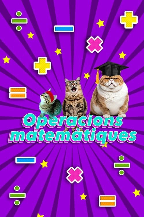 Постер: Operacions matemàtiques