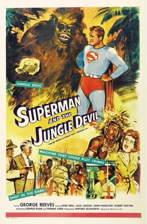 Постер: Superman and the Jungle Devil