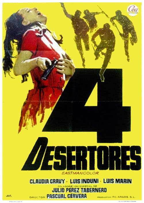 Постер: Cuatro desertores