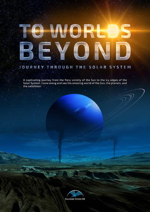 Постер: To Worlds Beyond. Journey Through The Solar System