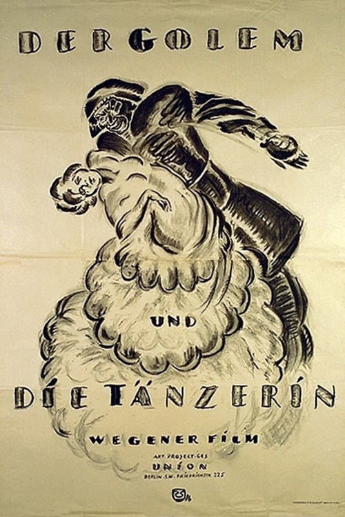 Постер: Der Golem und die Tänzerin