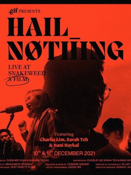 Постер: Hail Nothing: Live at Snakeweed